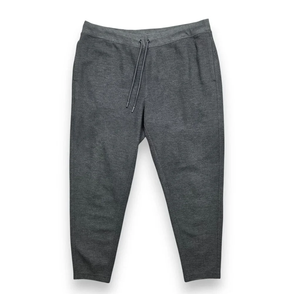 VRST‎ Rest & Recovery Waffle Pant Mens XL Heather Gray SNAG Tapered Slim fit